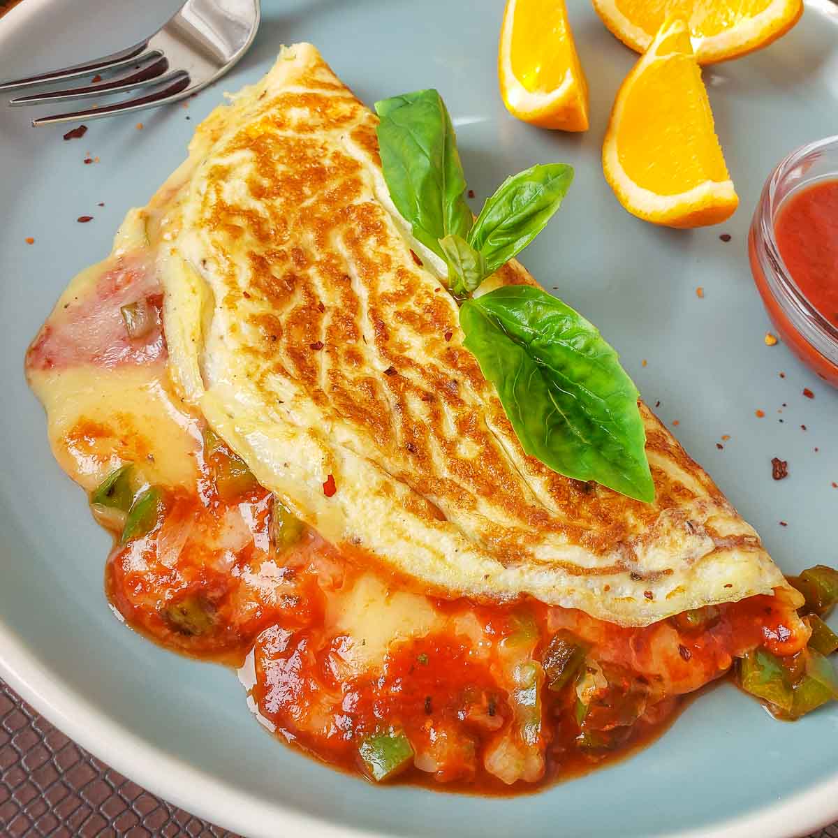 Pepperoni Omelet