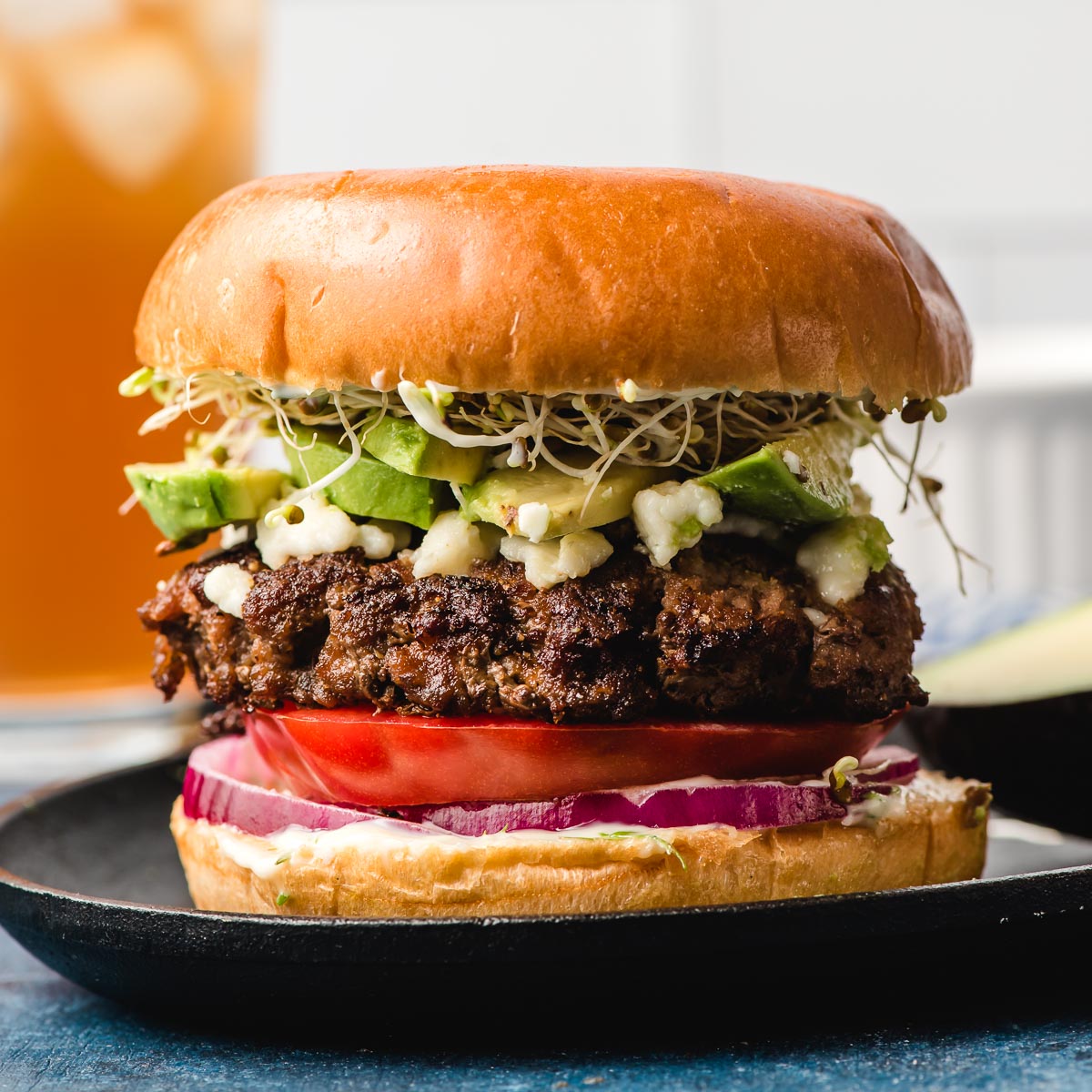 Healthy Avocado Beef Patties