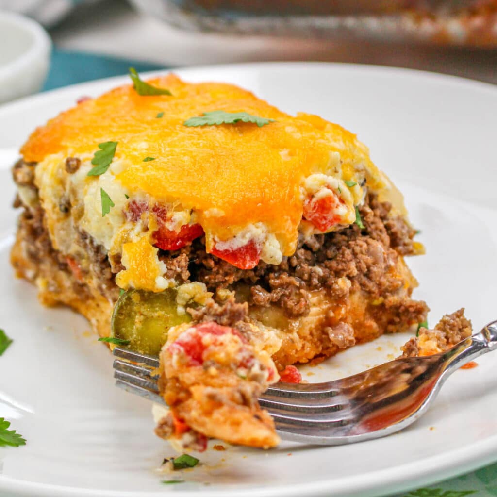 Juicy Ground Beef Casserole