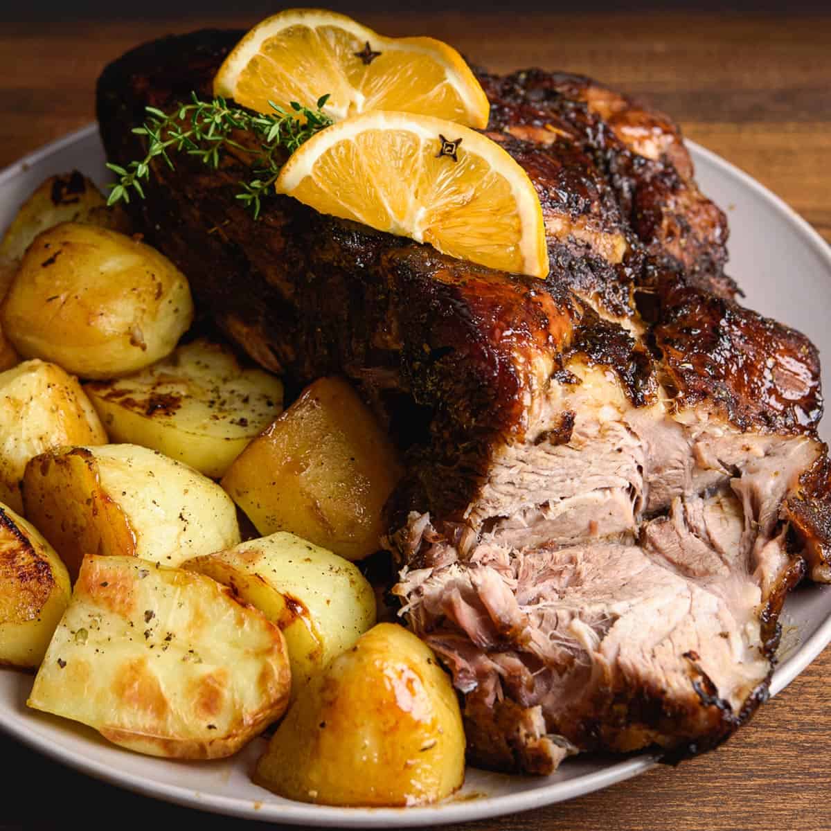 Oven Baked Slow Baked Pork Shoulder