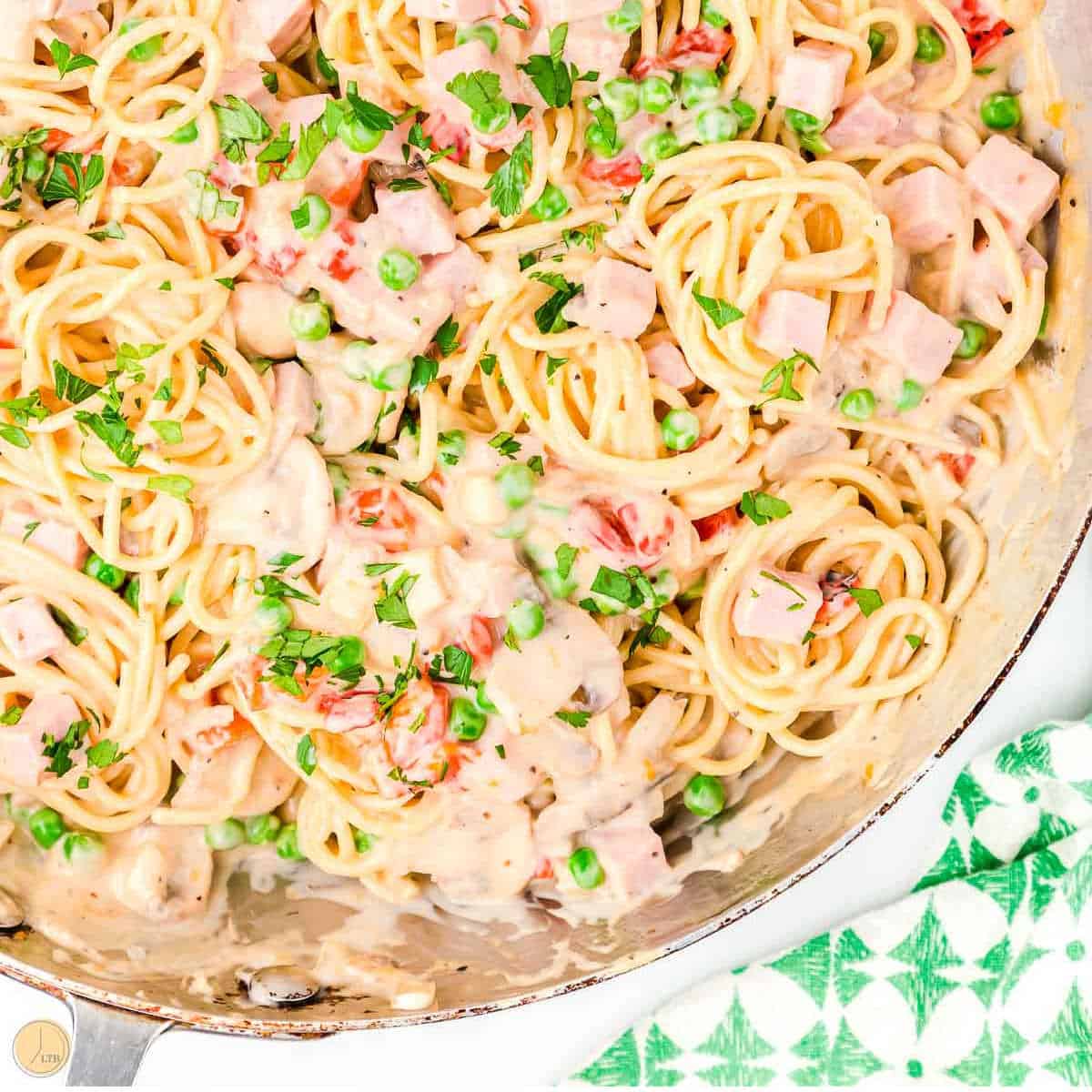 Chicken Ham And Turnip Pasta