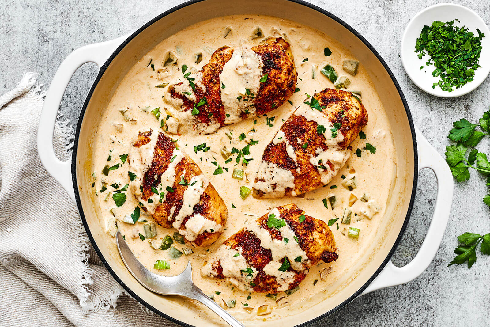 Creamy Chicken Cajun