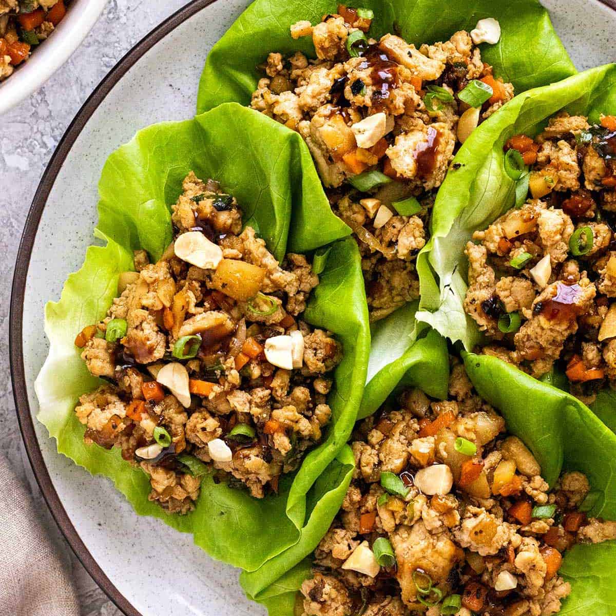 Easy-Going Chicken Lettuce Wraps
