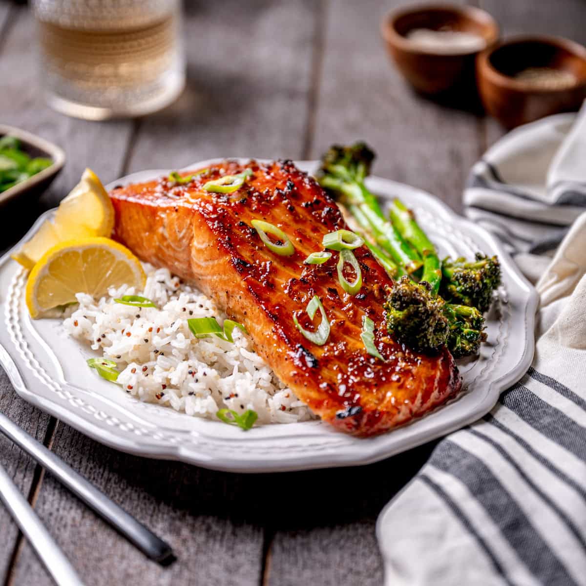 Especial Glazed Salmon