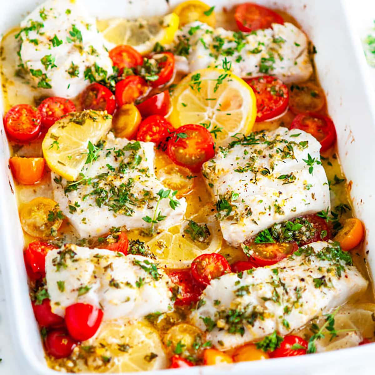 Hearty Lemon And Butter Cod