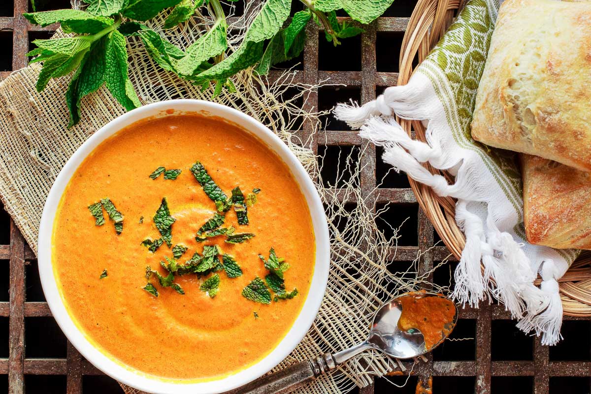 Amazing Roasted Carrot Soup