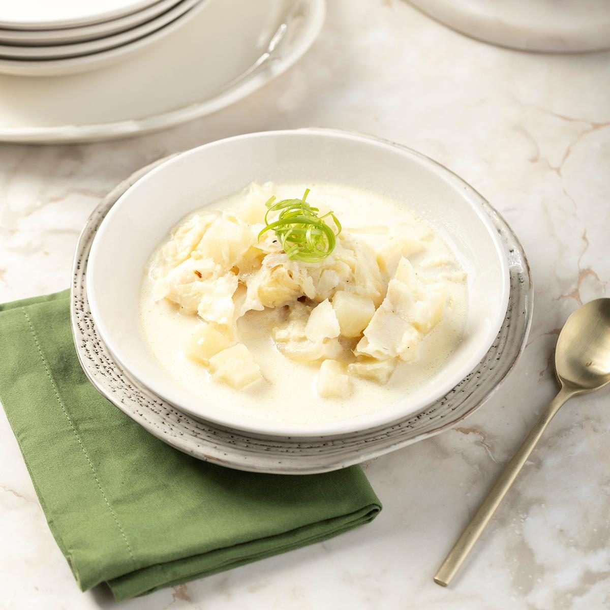 Fish Packed White Chowder