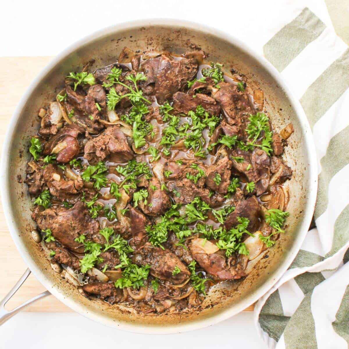 Chicken Liver Stew