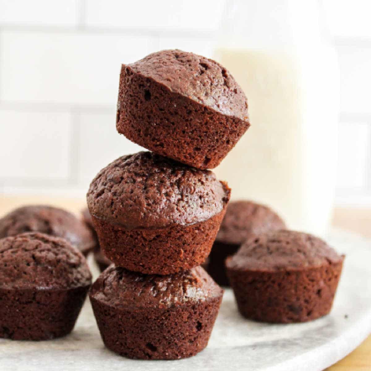 Deliciously Simple Brownie Muffin