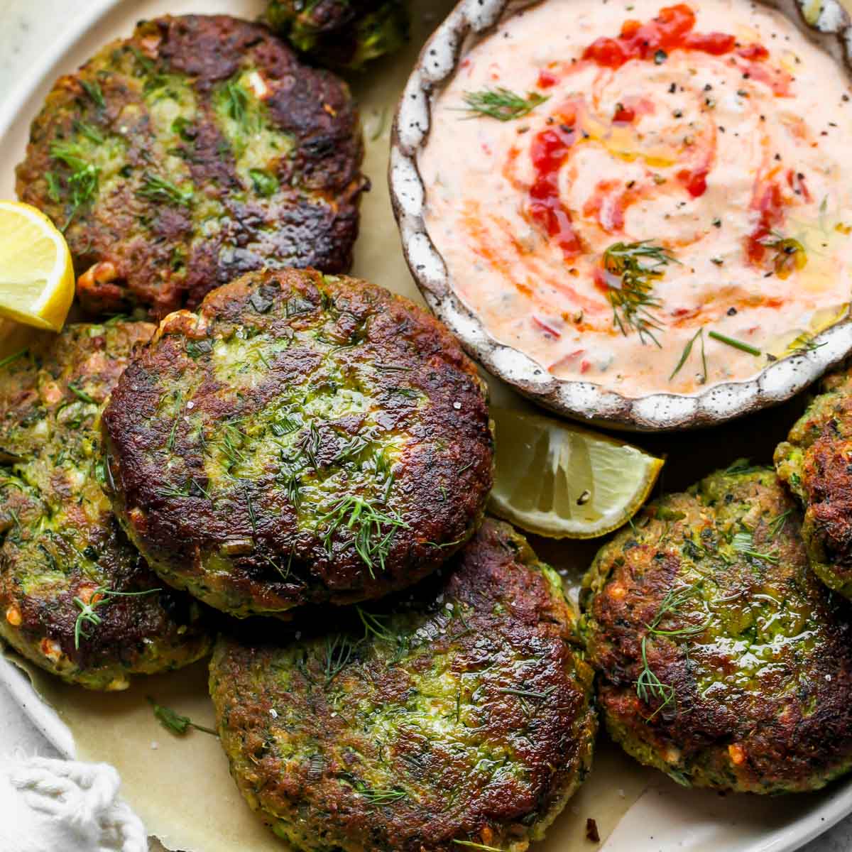 Excellent Zucchini Sage Cakes