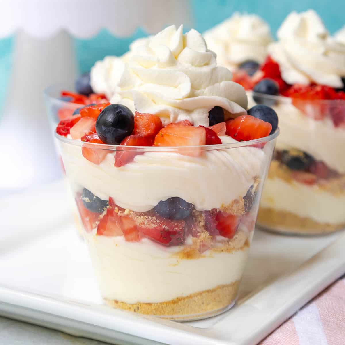 Chilled Cheesecake Cups