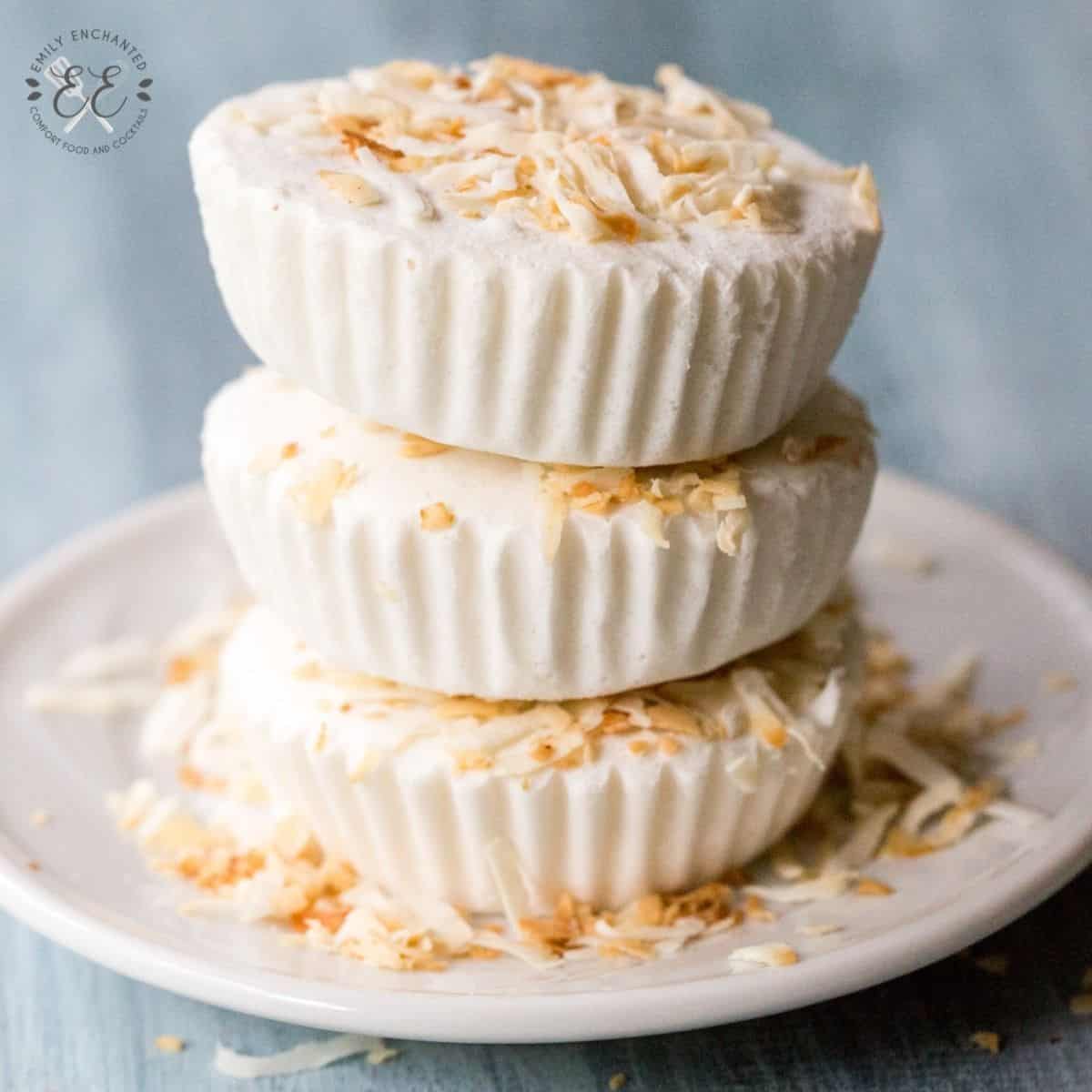 Crispy Cold Coconut Bombs