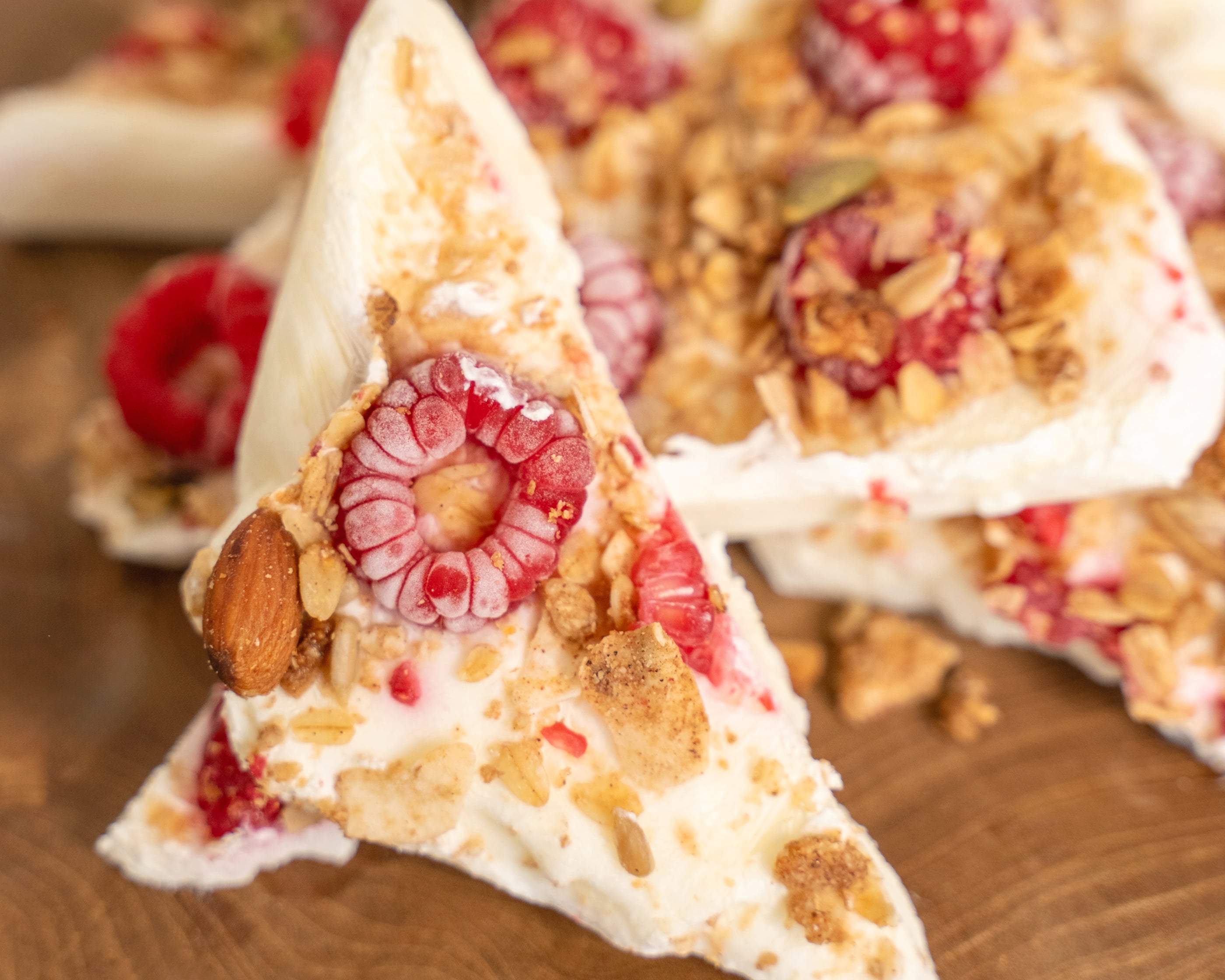 Raspberry And Coconut Barks