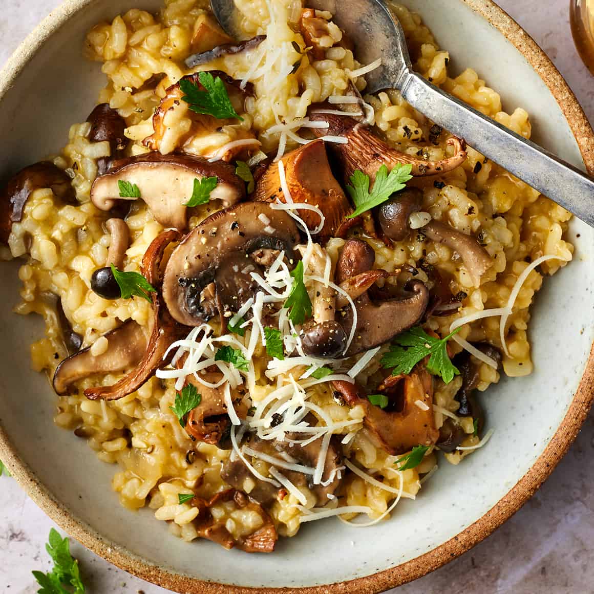 Portobello Mushroom Risotto