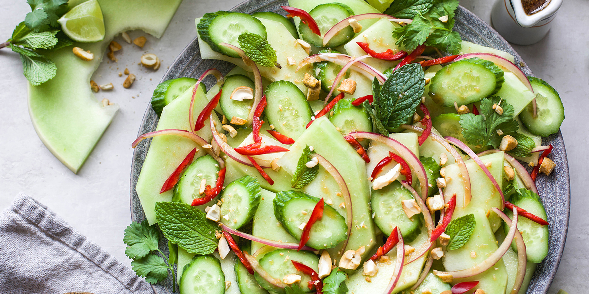 A Honeydew And Cucumber Medley