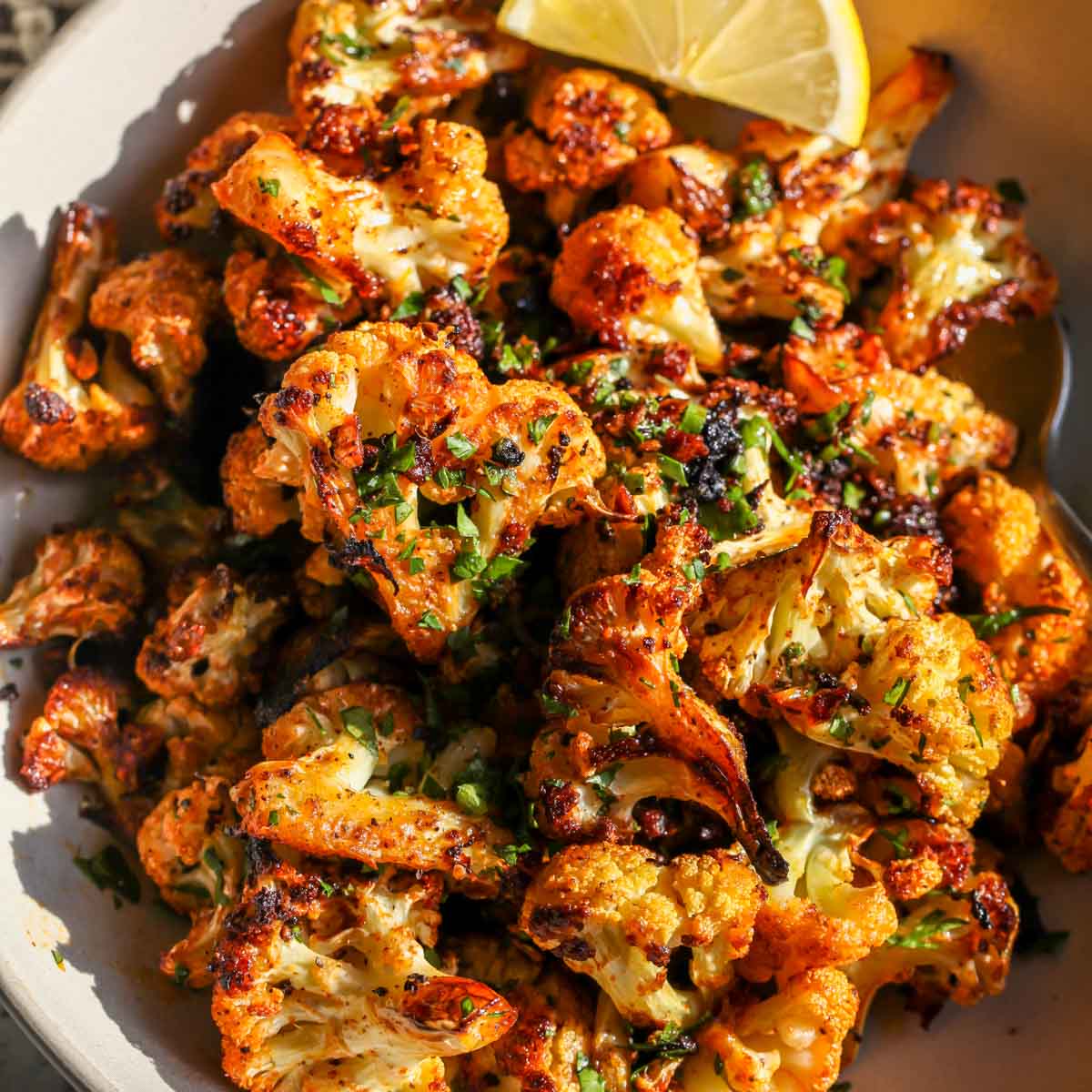 Parmesan Garlic Cauliflower
