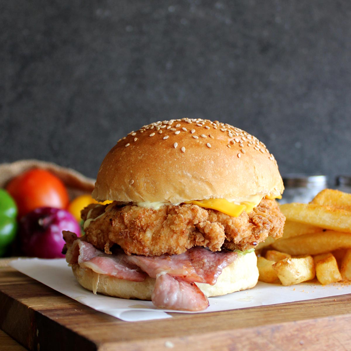 Bacon And Chicken Patties