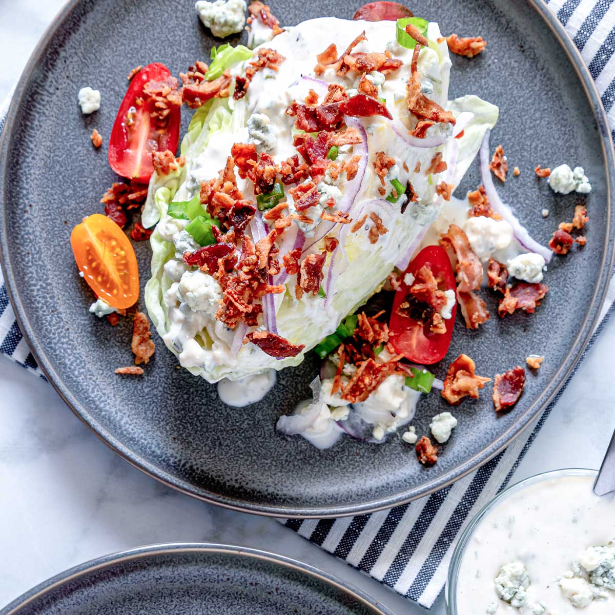 Blue Cheese Chicken Wedges