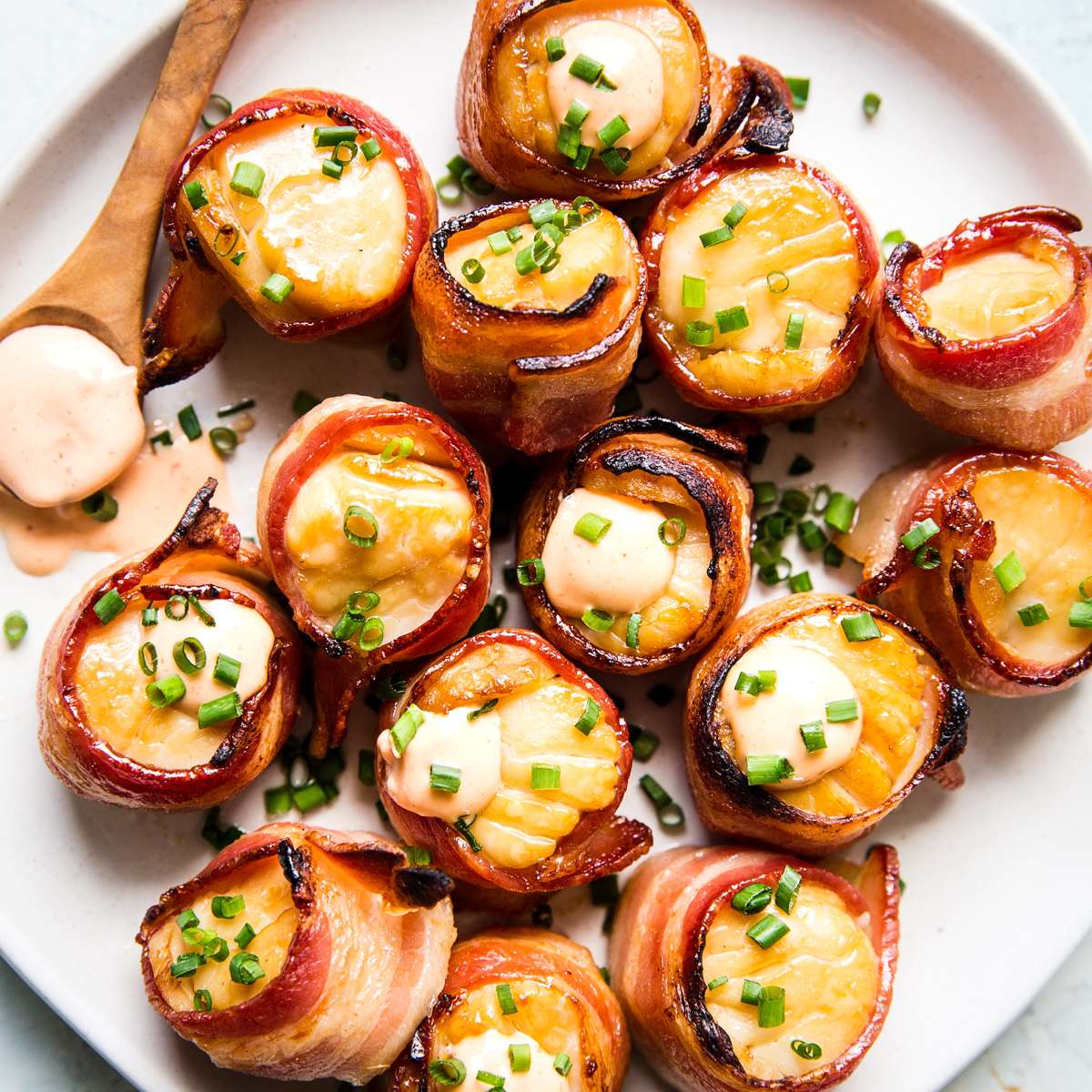 Bacon And Scallops Snack